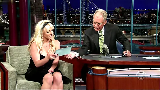Britney Spears in Britney Spears' Surprise Appearance On Letterman (2006)
