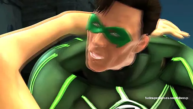 Green lantern shows what he is really known for