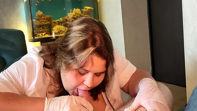 Sperm Bank - Facial For Sexy Bbw Milf Nurses With Big Tits