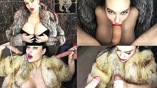 Promo: Tons of cumshots on my fur coats