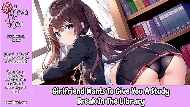 Lewd Lexi's Erotic Audio: A Sensual Adventure in the Public Library [ASMR Roleplay]
