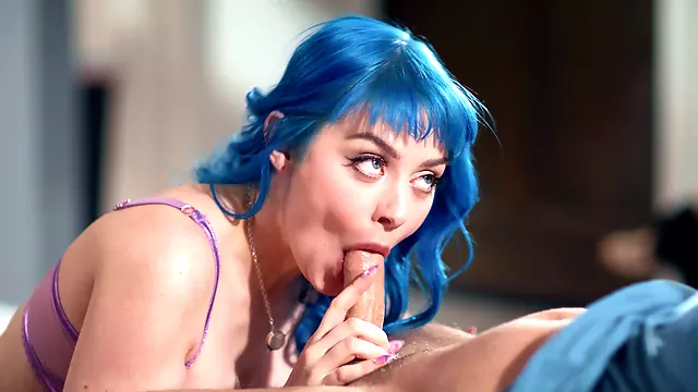 Curvy Jewelz Blu blowjob Seth Gamble angry horny dick