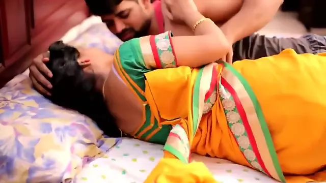 Anjali Aunty Romance With Husband On Bed (Part 3)
