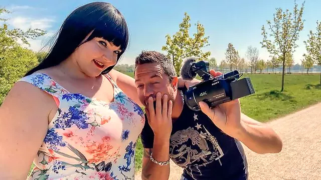 Hot Casting Fuck With Chubby Samantha Kiss!