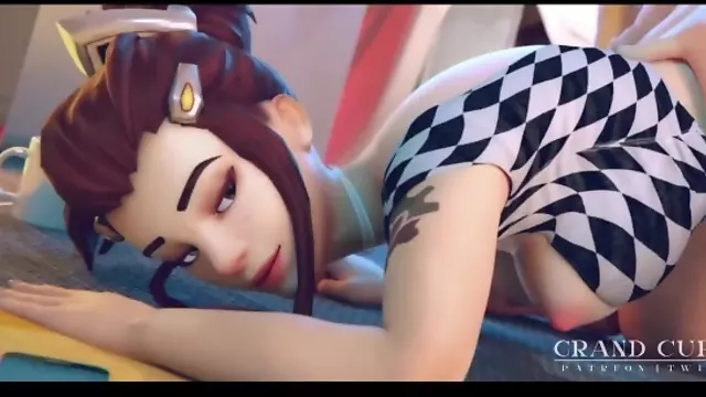 Animation Brigitte sweet Anal in the Sunny Spring Day [Grand Cupido] ( Overwatch )