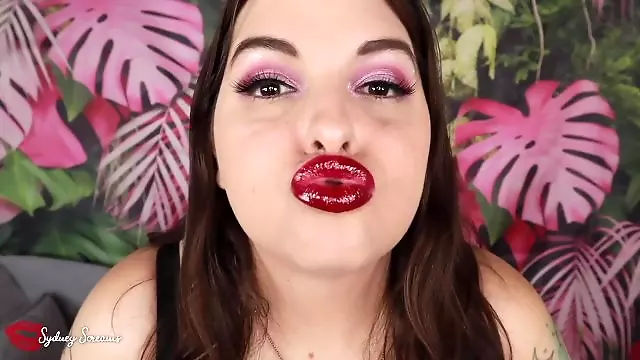 JOI for Lipstick Lovers ft Sydney Screams - POV Kissing & Lipstick Domination