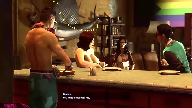 Saints Row But Only Cutscenes With No Clothes (female protagonist)