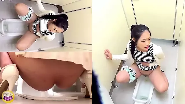 Japanese hard orgasm, japanese toilet, japanese pee