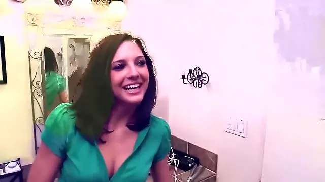 Incredible pornstar Sadie Holmes in horny brunette, blowjob porn scene