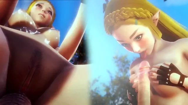 [LEGEND OF ZELDA] Zelda's beautiful pussy banged (3D PORN 60 FPS)