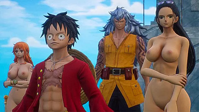 One Piece Odyssey Nude Mod Installed Game Play [part 06] Porn game play [18 ] Sex game