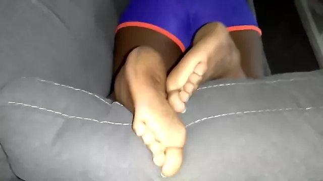 Ebony bbw ass soles toes
