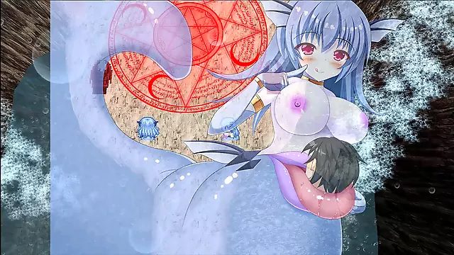 Monster girl hentai, monster girl quest paradox, fox sex animation